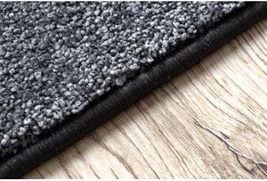 Koberec, koberec metráž SAN MIGUEL šedá 97 hladký, Jednotný jedno velikost 150x300 cm | krásné koberce cz