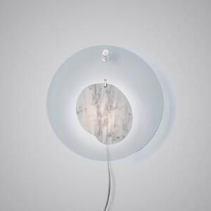 Foscarini Gioia LED nástěnné světlo, Ø 40cm zelená