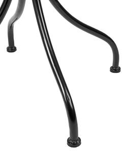 PALAZZO Zahradní stolek 35 cm - krémová/černá