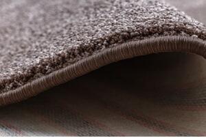 Koberec, koberec metráž SAN MIGUEL hnědý 41 hladký, Jednotný jedno velikost 200x300 cm | krásné koberce cz