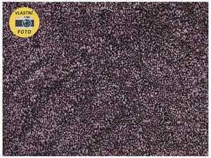 Metrážový koberec bytový Spring Filc 6470 fialový - šíře 5 m
