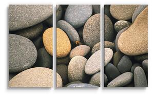Sablio Obraz - 3-dílný Kameny - 120x80 cm