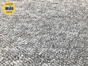 Metrážový koberec bytový Story Filc 9172 šedý - šíře 4 m