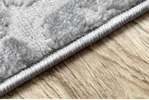 Moderní MEFE koberec 6184 Dlažba cihlový Strukturální, dvě úrovn velikost 140x190 cm | krásné koberce cz