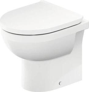 Stojící WC DURAVIT DuraStyle otevřený splachovací kruh bílá vč. WC prkénka 41840900