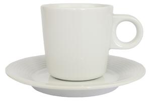 Karlovarský porcelán Šálek na doppio Tono 140 ml s podšálkem