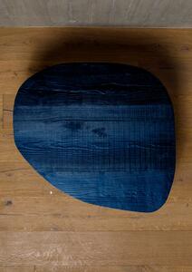 Organický konferenční stolek list hliník Celobarevný / Námořnická Modrá