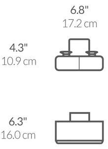 Samodržící kovový držák na houbičku Slim - simplehuman