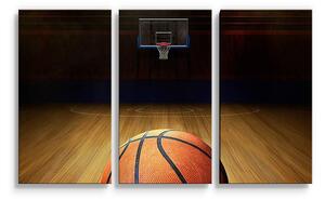Sablio Obraz - 3-dílný Basketball - 120x80 cm