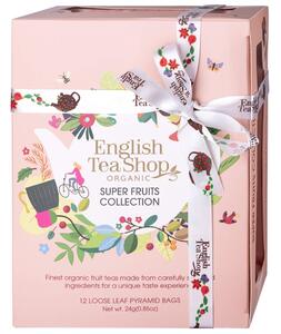 ENGLISH TEA SHOP Dárková krabička super ovocných čajů 12 ks
