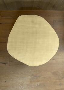 Organický konferenční stolek hliník Celobarevný / Pískově Žlutá