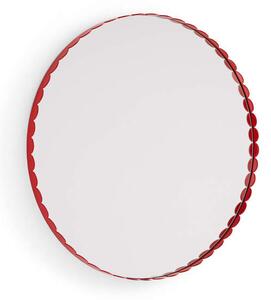 HAY Zrcadlo Arcs Round, red