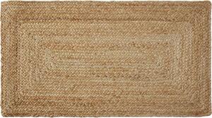 Tectake Ručně tkaný koberec Glim z juty, boho styl - 60 x 110 cm