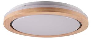 LED Koupelnové stropní svítidlo LED/24W/230V pr. 39 cm IP44 dub