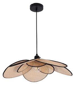 Lustr na lanku TOBAGO 1xE27/20W/230V pr. 60 cm béžová