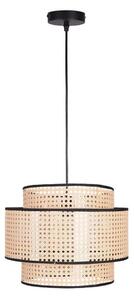Lustr na lanku TAKARA 1xE27/20W/230V pr. 40 cm béžová