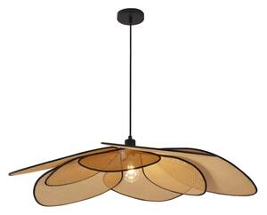 Lustr na lanku TOBAGO 1xE27/20W/230V pr. 100 cm béžová