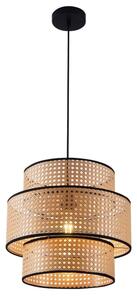 Lustr na lanku TAKARA 1xE27/20W/230V pr. 40 cm béžová