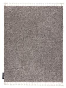 Koberec BERBER 9000, hnědý střapce, Maroko, Shaggy velikost 80x150 cm | krásné koberce cz