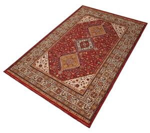 Breno Kusový koberec PRAGUE 93/IB2R, Červená, Vícebarevné, 67 x 120 cm
