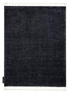 Koberec BERBER 9000 šedý střapce, Maroko, Shaggy velikost 120x170 cm | krásné koberce cz