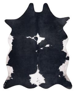 Dywany Luszczow Umělá hovězí kůže, G5070-3 černá bílá kůže Rozměr koberce: 100 x 150 cm