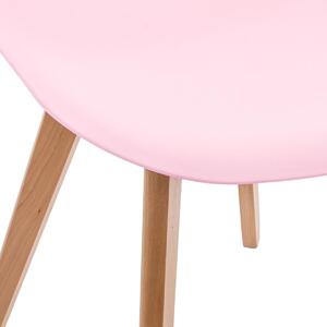 Atmosphera Dětská židle SCANDI - růžová