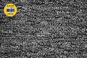 Metrážový koberec bytový Artik AB 914 tmavě šedý - šíře 2 m