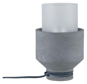 Paulmann stolní lampa Neordic Helin 1-ramenné sklo/beton 796.19 P 79619