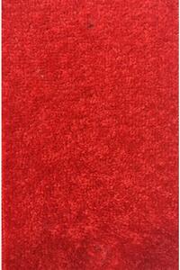 Metrážový koberec bytový Eton červený - šíře 4 m