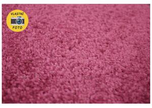 Metrážový koberec bytový Eton fialový - šíře 4 m