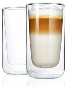 Blomus Termo sklenička NERO latte mach. SET/2ks