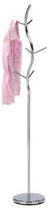 Věšák Autronic 180 cm stříbrný Kov 80003-09 CR