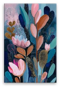 Obraz na plátně - Květy magnolie - 80x120 cm