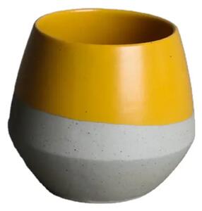 Keramický šálek Tea cup Yellow 200 ml