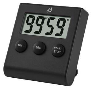 Auriol® Digitální kuchyňská minutka (černá) (100387198001)