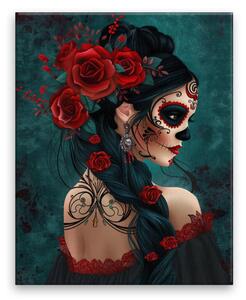 Obraz na plátně - Růžová Catrina 2 - 40x50 cm