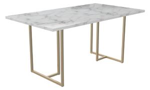 Jídelní stůl s deskou v dekoru mramoru 90x160 cm Astor – Støraa