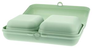 Silvercrest® Sada svačinových boxů, 5dílná (mintová) (100391034001)