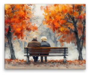 Obraz na plátně - Podzimní odpočinek - 50x40 cm