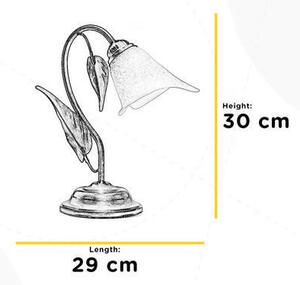 STOLNÍ LAMPA, E14, 29/30/20 cm - Stolní lampy