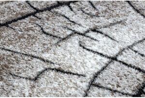 Moderní koberec COZY 8875 Wood, kmen stromu Strukturální, dvě úro velikost 120x170 cm | krásné koberce cz