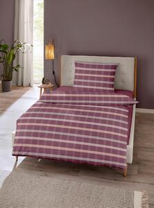 POVLEČENÍ, flanel, bordeaux, 140/200 cm - Povlečení