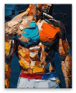 Obraz na plátně - Barevný gladiátor - 40x50 cm