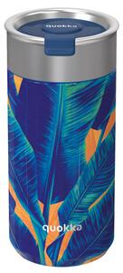 Quokka termohrnek se sítkem Boost Blue jungle 400 ml