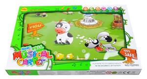 ISO Dětská hrací podložka - zvířecí farma, 4690