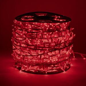 DLED SKN0102R DecoLED LED světelný řetěz - 100m, 2000 červených diod, bílý kabel