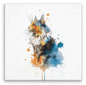 Obraz na plátně - Kočičí sen - 80x80 cm - CZ výroba