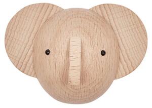 Dřevěný dětský háček Elephant Oyoy