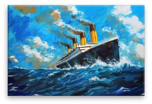 Obraz na plátně - Legendární Titanic - 120x80 cm